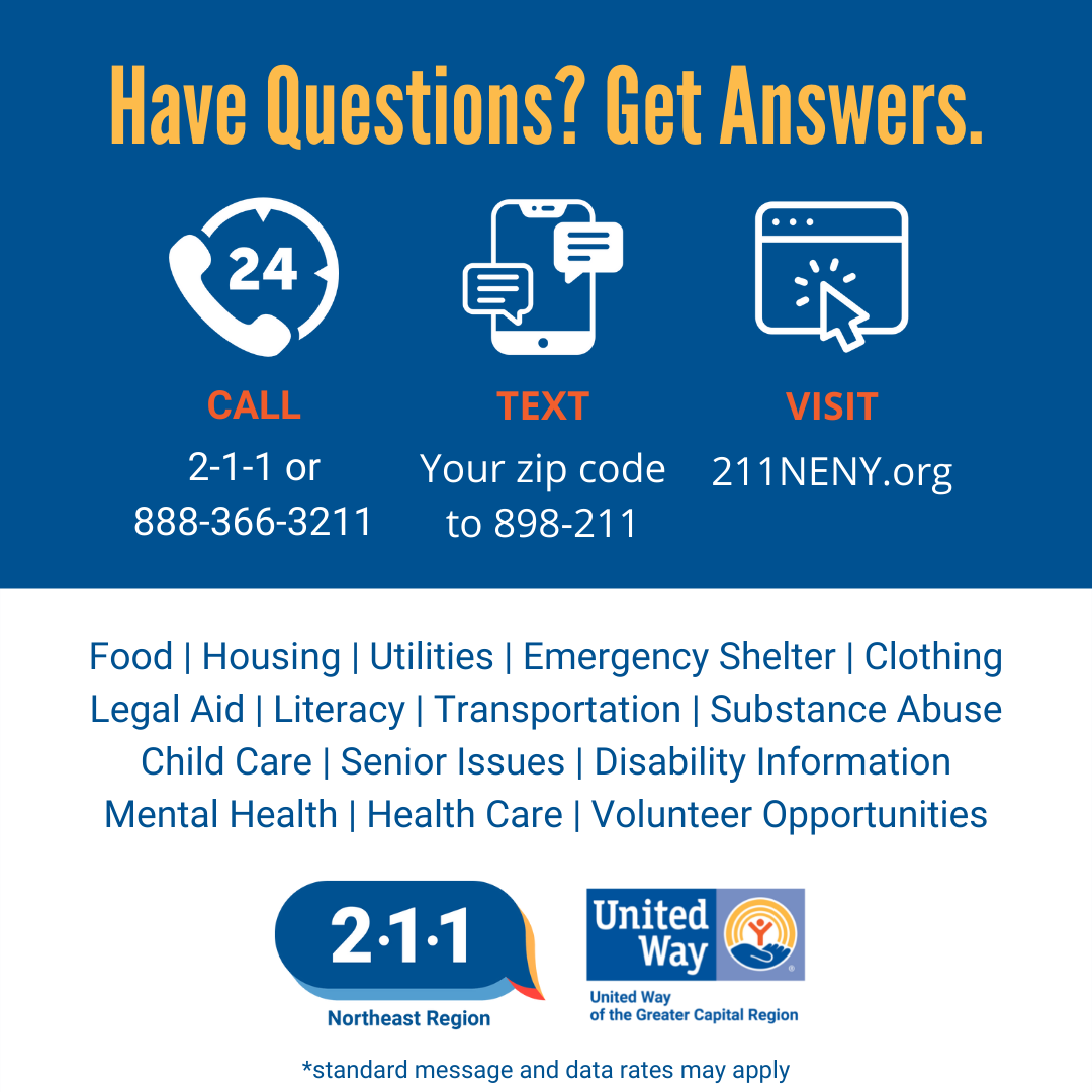 211 information sheet