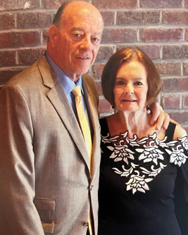 John and Lynda Kearney Standing together