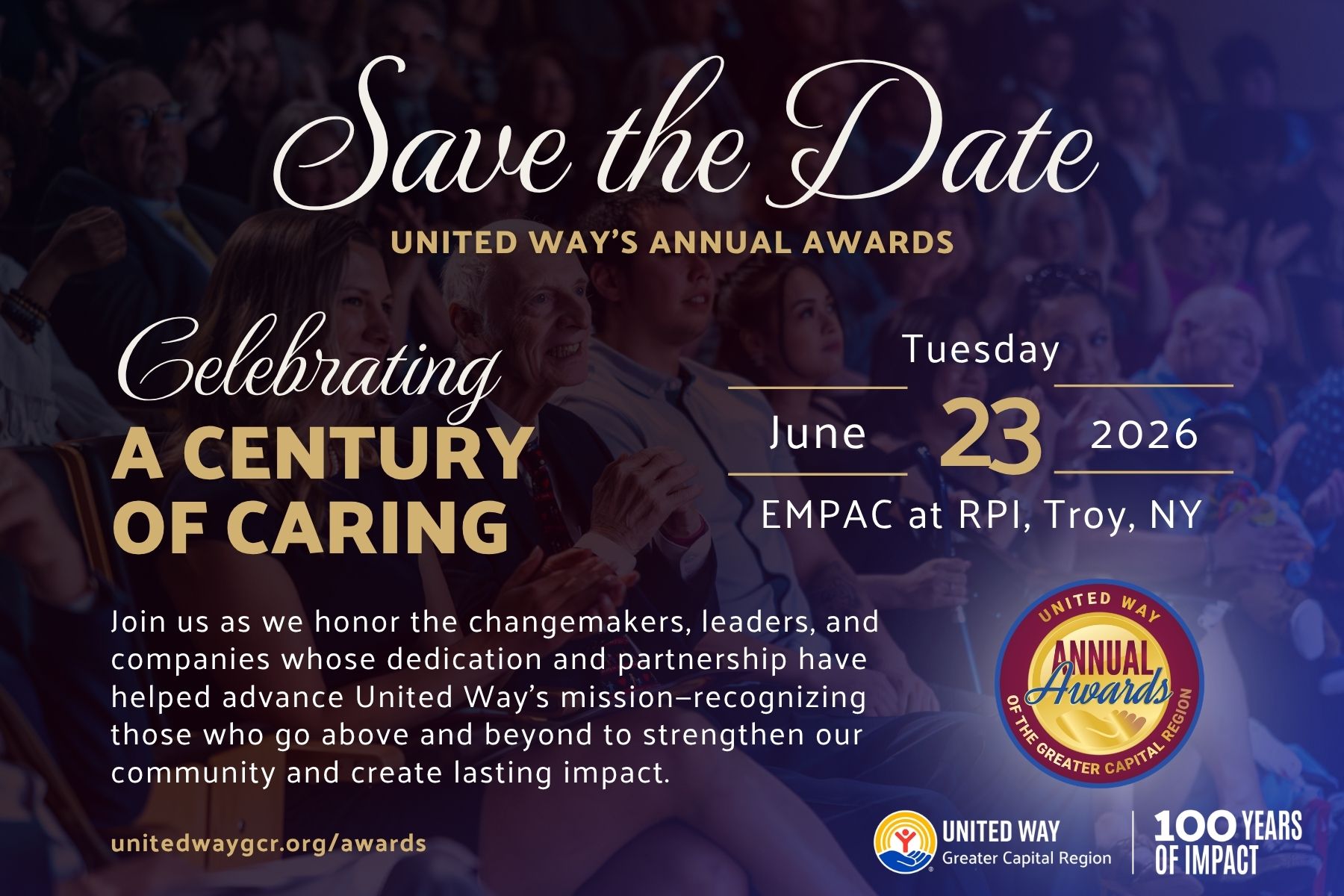 Annual Awards Save the Date