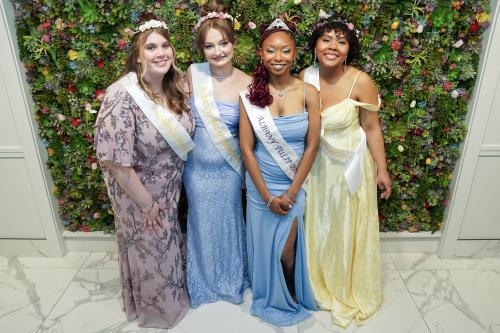 Tulip Queen and Court