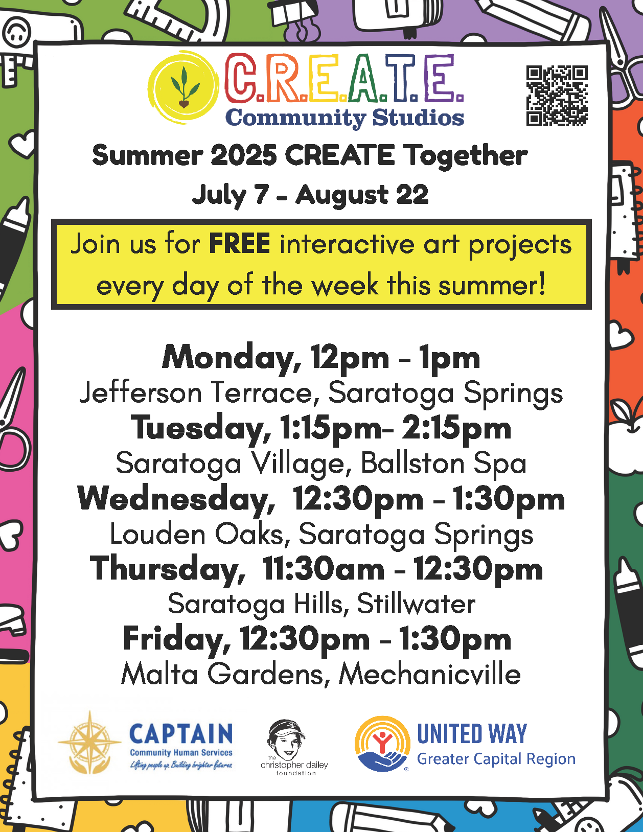 CREATE in Saratoga