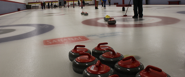 Curling set up