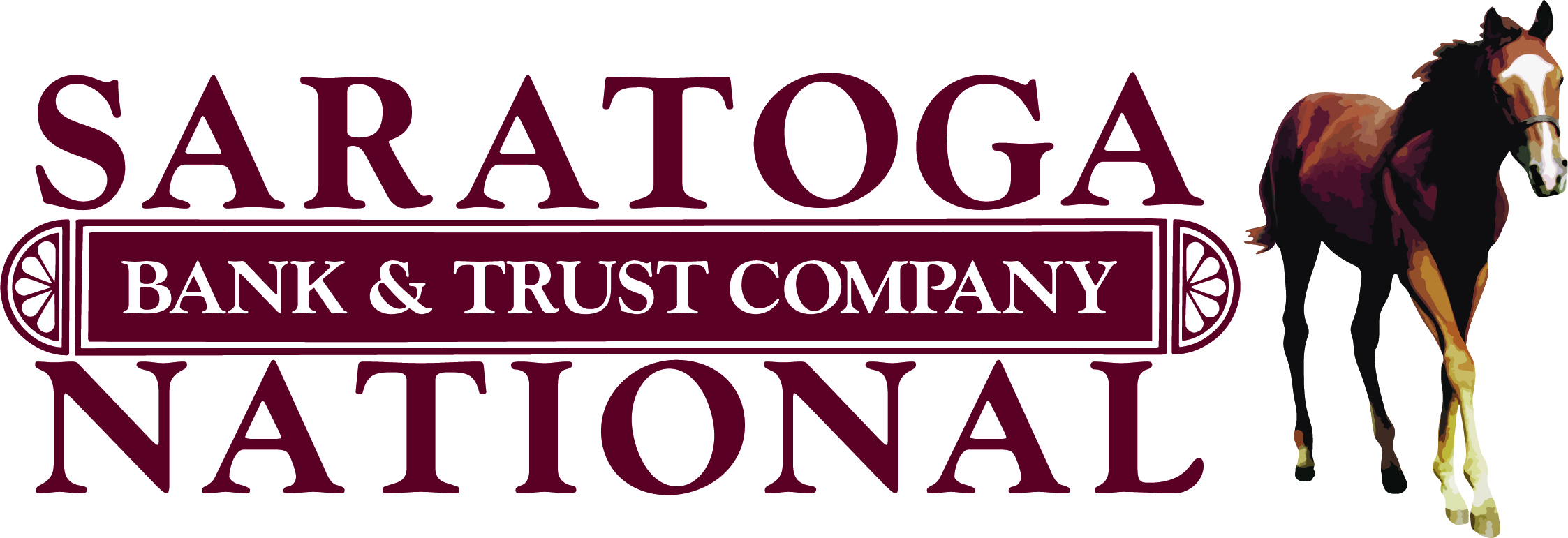 Saratoga National Horse Logo