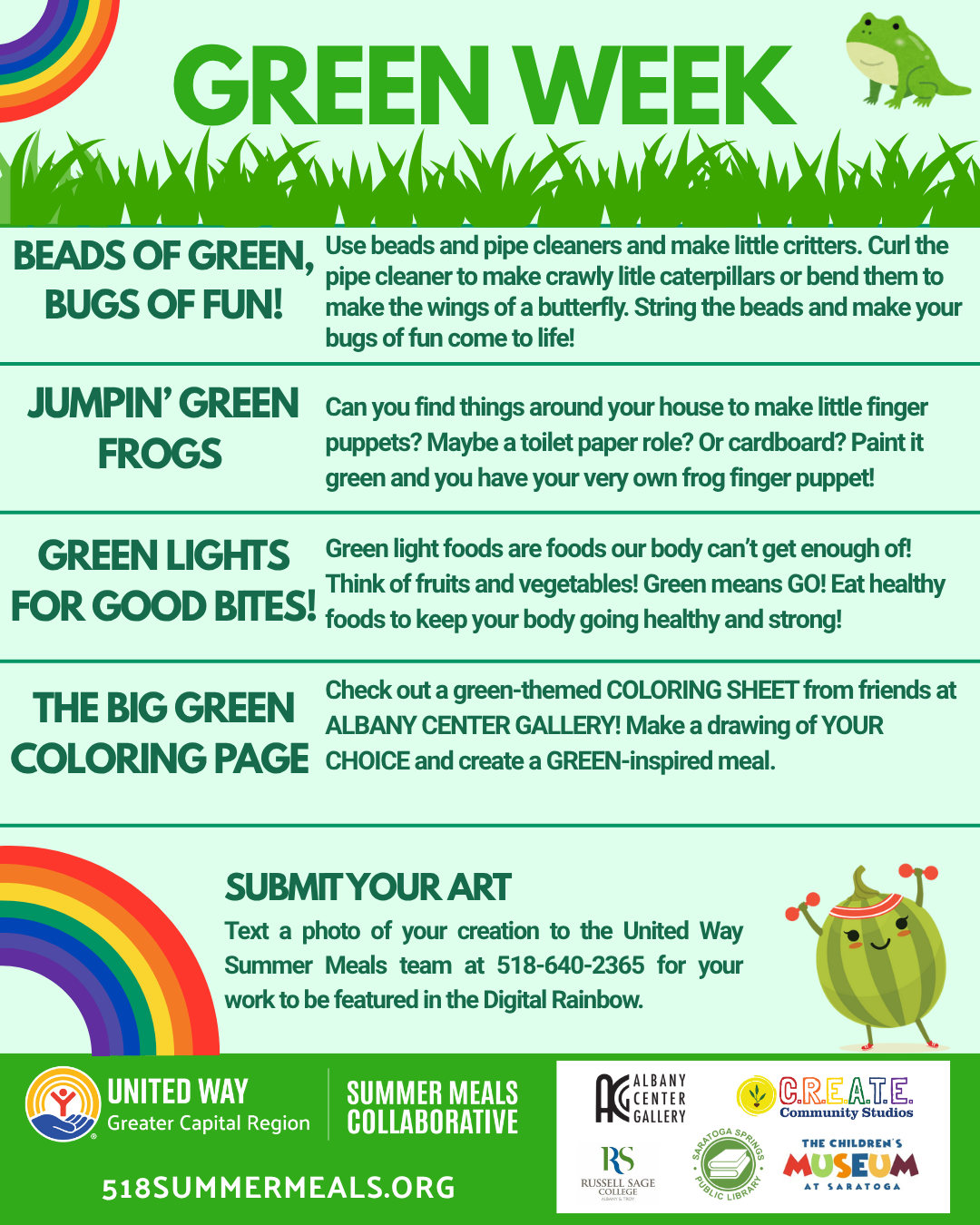 Green week flyer