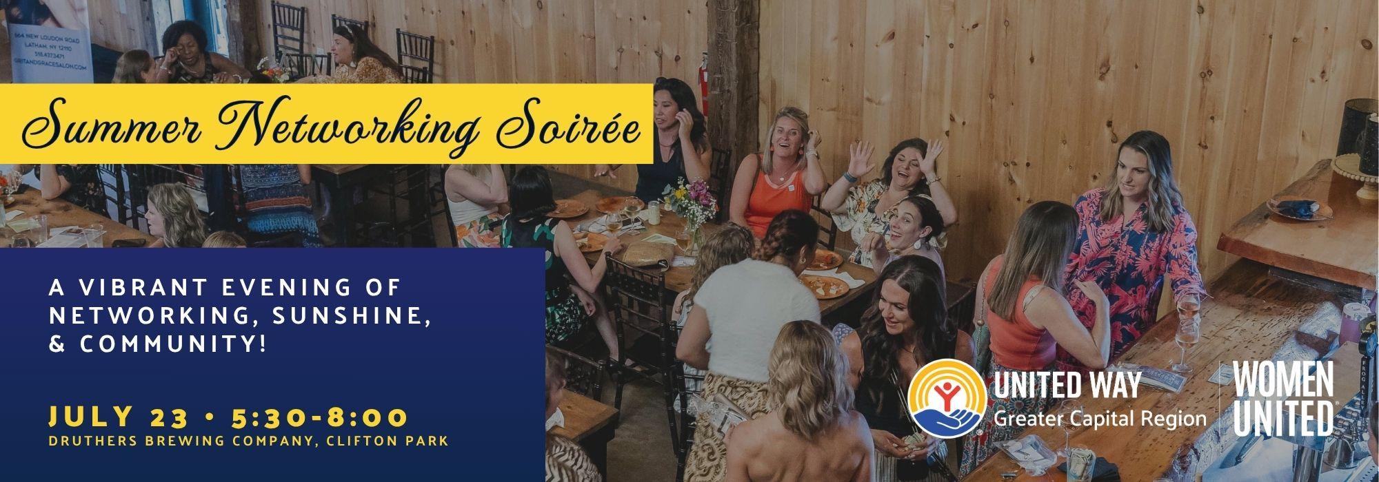 Women United Summer Soirée invite