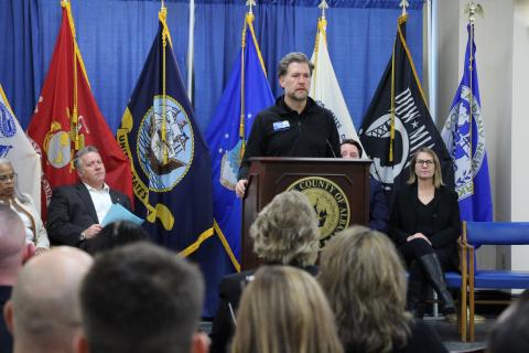 Peter Gannon at County Executive's Office