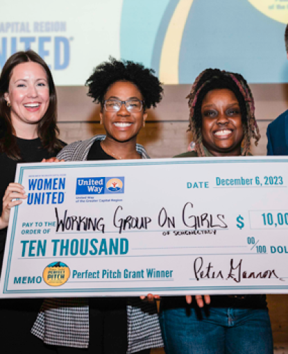 WGGS with $10K Check